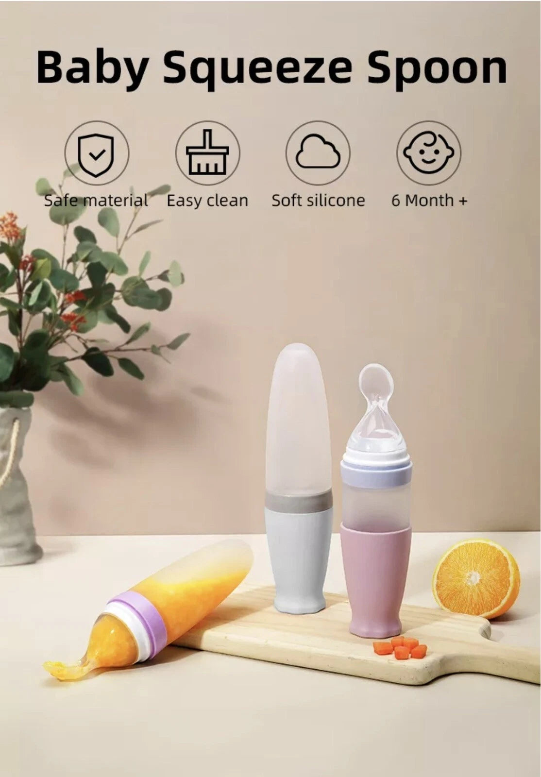 Baby Feeding Spoon Bottle