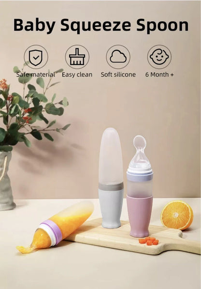 Baby Feeding Spoon Bottle